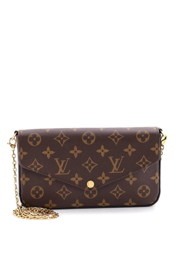 Felicie Pochette Monogram Canvas By Rebag