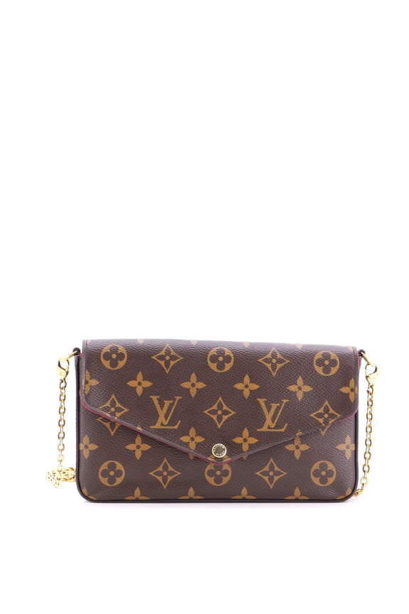 Felicie Pochette Monogram Canvas By Rebag