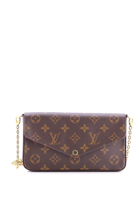 Felicie Pochette Monogram Canvas By Rebag