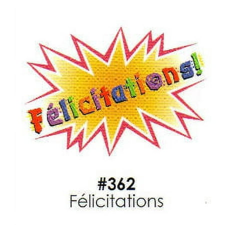Felicitations Cake Decoration Edible Frosting Photo Sheet