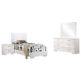thumbnail image 1 of Felicity 4-piece Twin Bedroom Set White High Gloss, 1 of 15