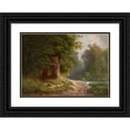 thumbnail image 1 of Feliks Brzozowski 24x18 Black Ornate Framed Double Matted Museum Art Print Titled: After the Rain in Autumn (1889), 1 of 5