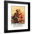 thumbnail image 1 of Feliks Michał Wygrzywalski 17x24 Black Modern Framed Museum Art Print Titled - Ii March Zadwoński (1928), 1 of 5