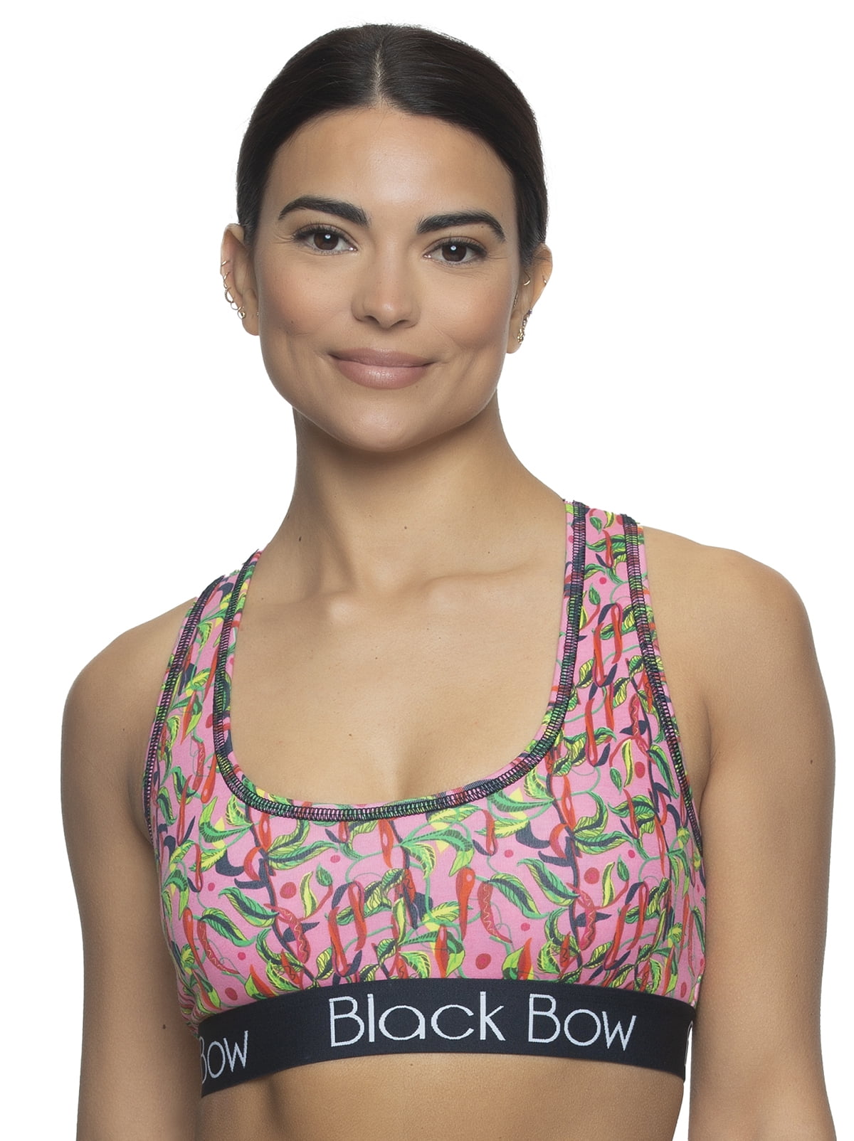 Black bow bralette on sale