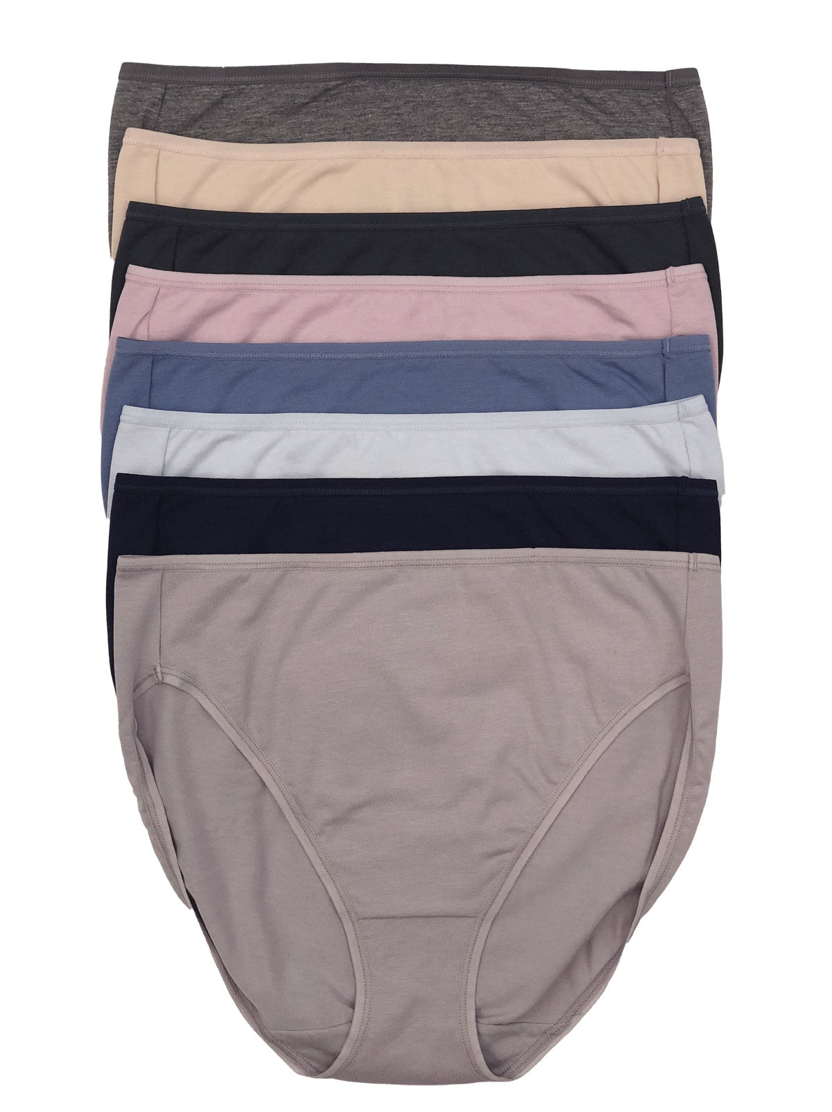 Felina Cotton Modal Hi Cut Panties - Sexy Lingerie Panties for Women -  Underwear for Women 8-Pack (Midsummer Essentials, Medium) 