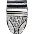 thumbnail image 1 of Felina Cotton Modal Hi Cut Panties - Sexy Lingerie Panties for Women - Underwear for Women 8-Pack Large Floral Dots Basic Combo, 1 of 7