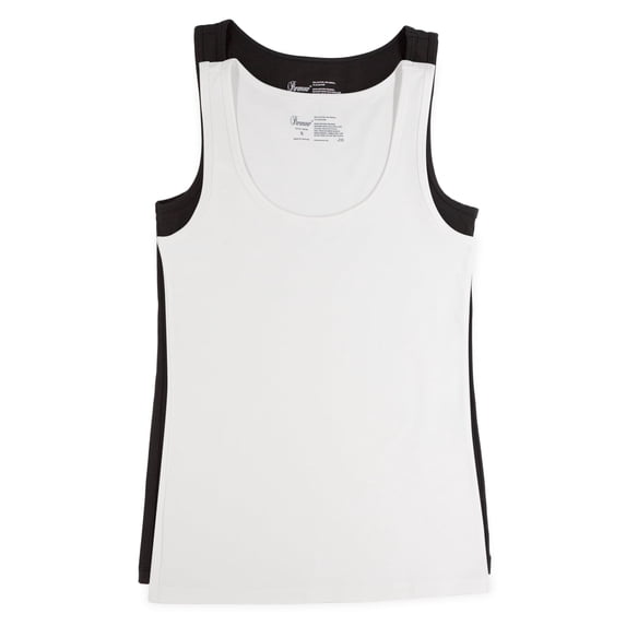 Felina - Cotton Modal Stretch Layering Tank Top 2-Pack - Versatile & Comfortable