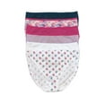 thumbnail image 1 of Felina Cotton Stretch Hi Cut Panty (6-Pack) Full Coverage Underwear for Women - Sexy Lingerie Panties for Women, Style: C1818 (Berry Pines, Large), 1 of 4