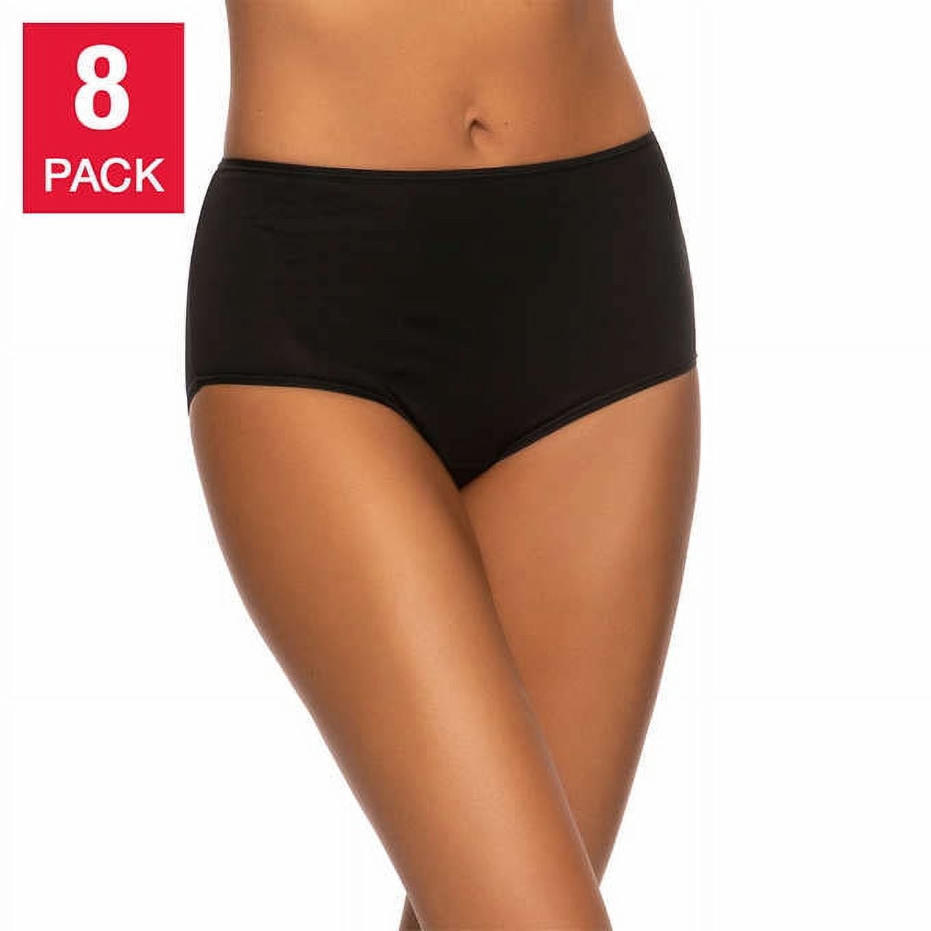 Spdoo 5 Pack Women's High Waisted Cotton Panties Soft Full Coverage  Underwear Breathable Stretch Briefs(Regular & Plus Size)