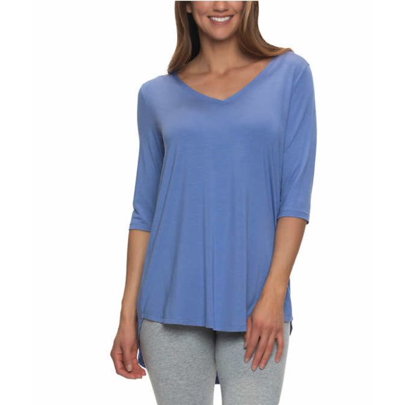Felina Ladies' Tunic Top, Bleached Denim, Small