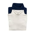 thumbnail image 1 of Felina | Long Sleeve Turtleneck 2-Pack | Loungewear | Sleepwear, 1 of 2