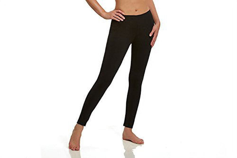 Felina Cotton Modal Leggings (2-Pack) Extra Lightweight Breathable Leggings  for Women, Lounge Pants, Style: C2201 (Medium Heather Grey, X-Large)
