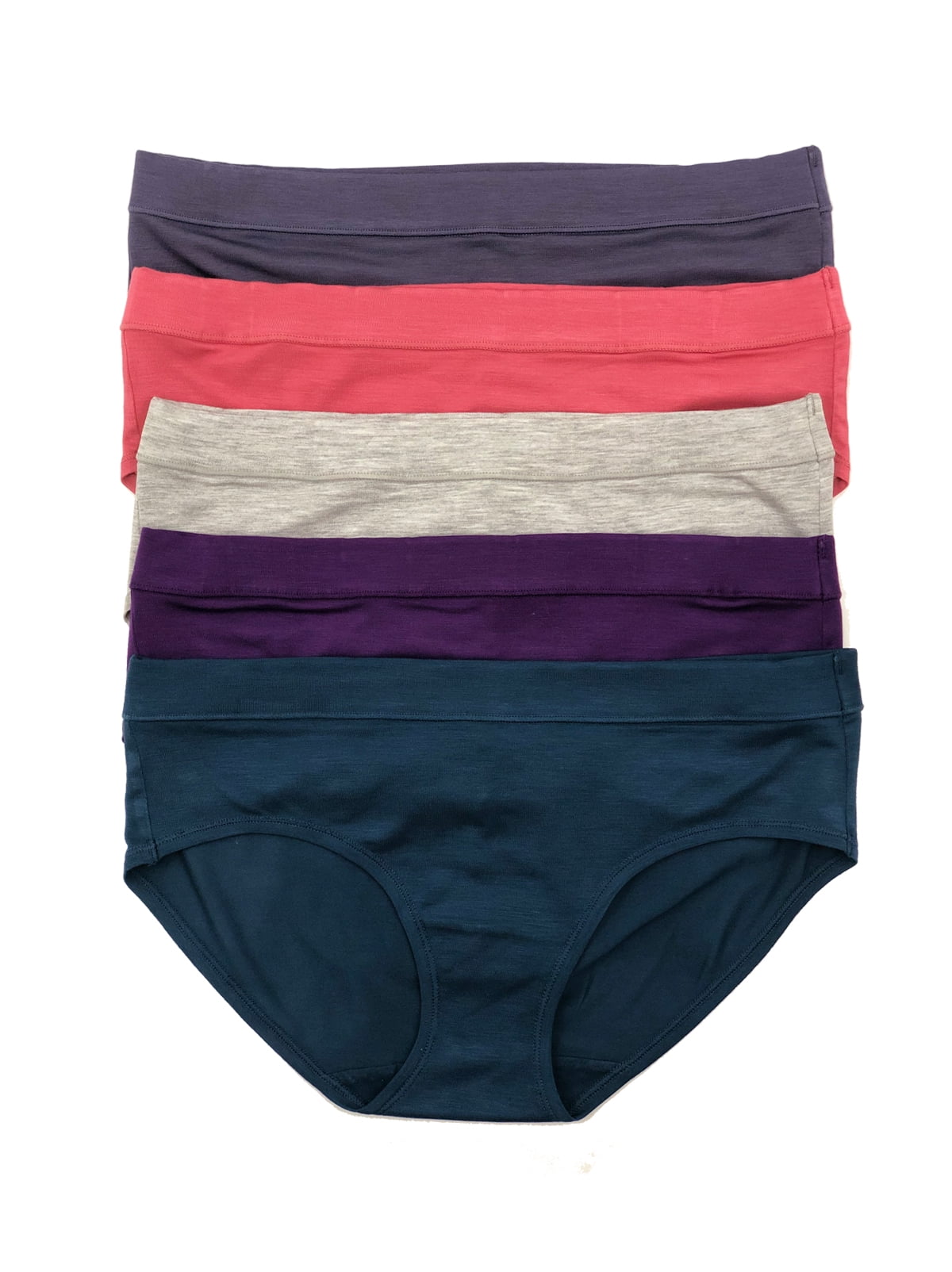 Felina Modal Stretch Hipster Underwear 5Pack (Dark Color Pack