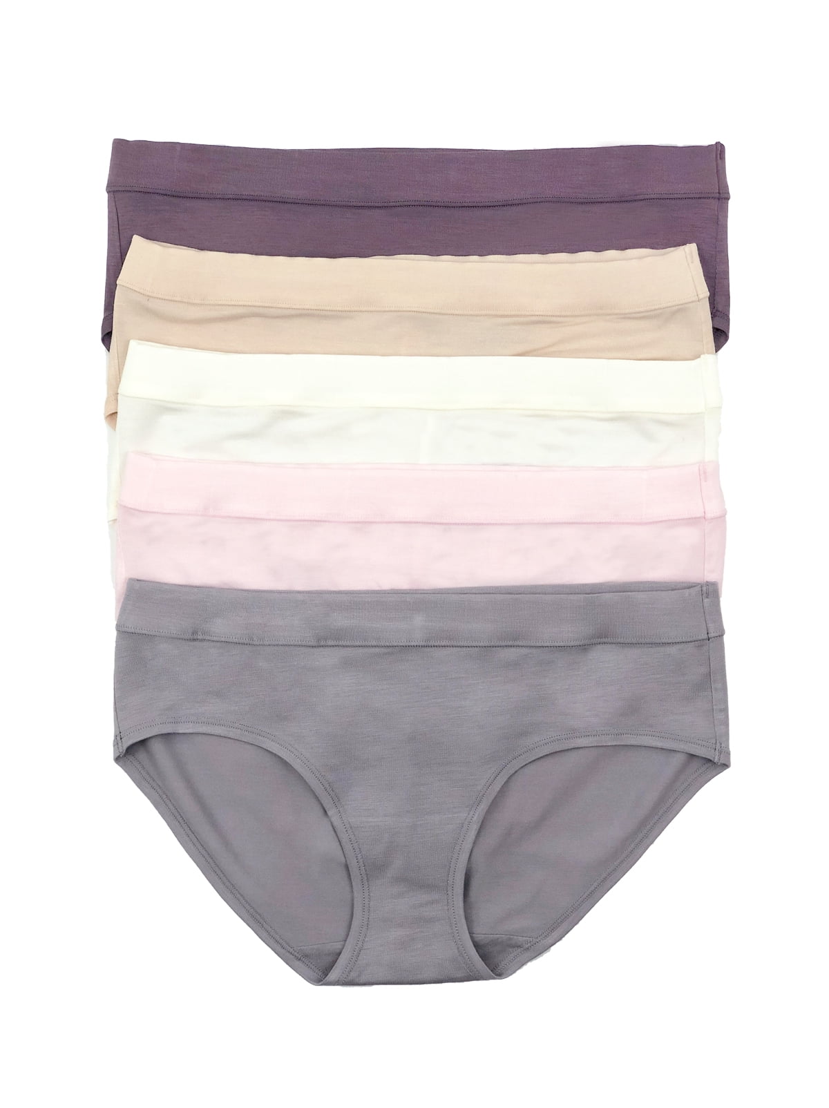 Felina Modal Stretch Hipster Underwear 5Pack (Light Color Pack