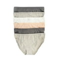 thumbnail image 1 of Felina Organic Cotton Bikini Underwear for Women - Bikini Panties for Women, Seamless Panties for Women (6-Pack) (Nature Walk, Small), 1 of 2