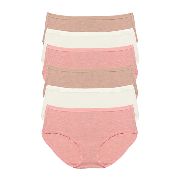 Felina | Organic Cotton Hipster Panties | 6-Pack