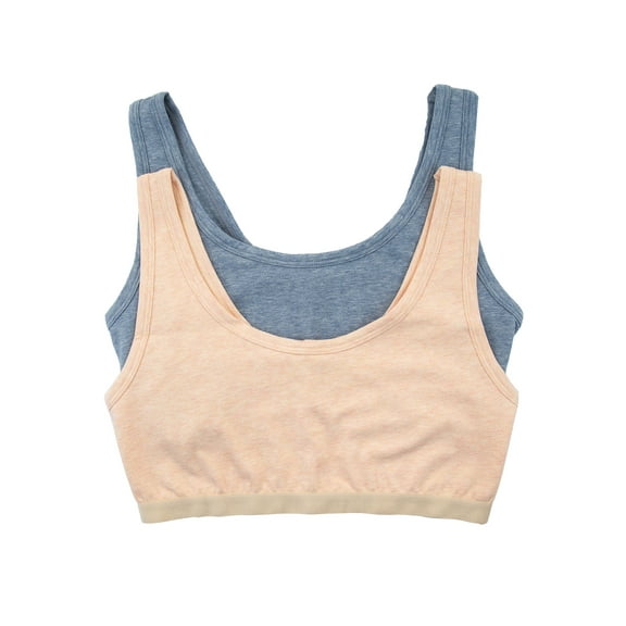 Felina Organic Cotton Stretch Bralette - Sports Bras for Women - Comfortable and Breathable - Ideal Sports Bra for Everyday