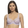 thumbnail image 1 of Felina - Paramour Peridot Lace Full Coverage Unlined Bra for Women (Lavender, 36C), 1 of 3