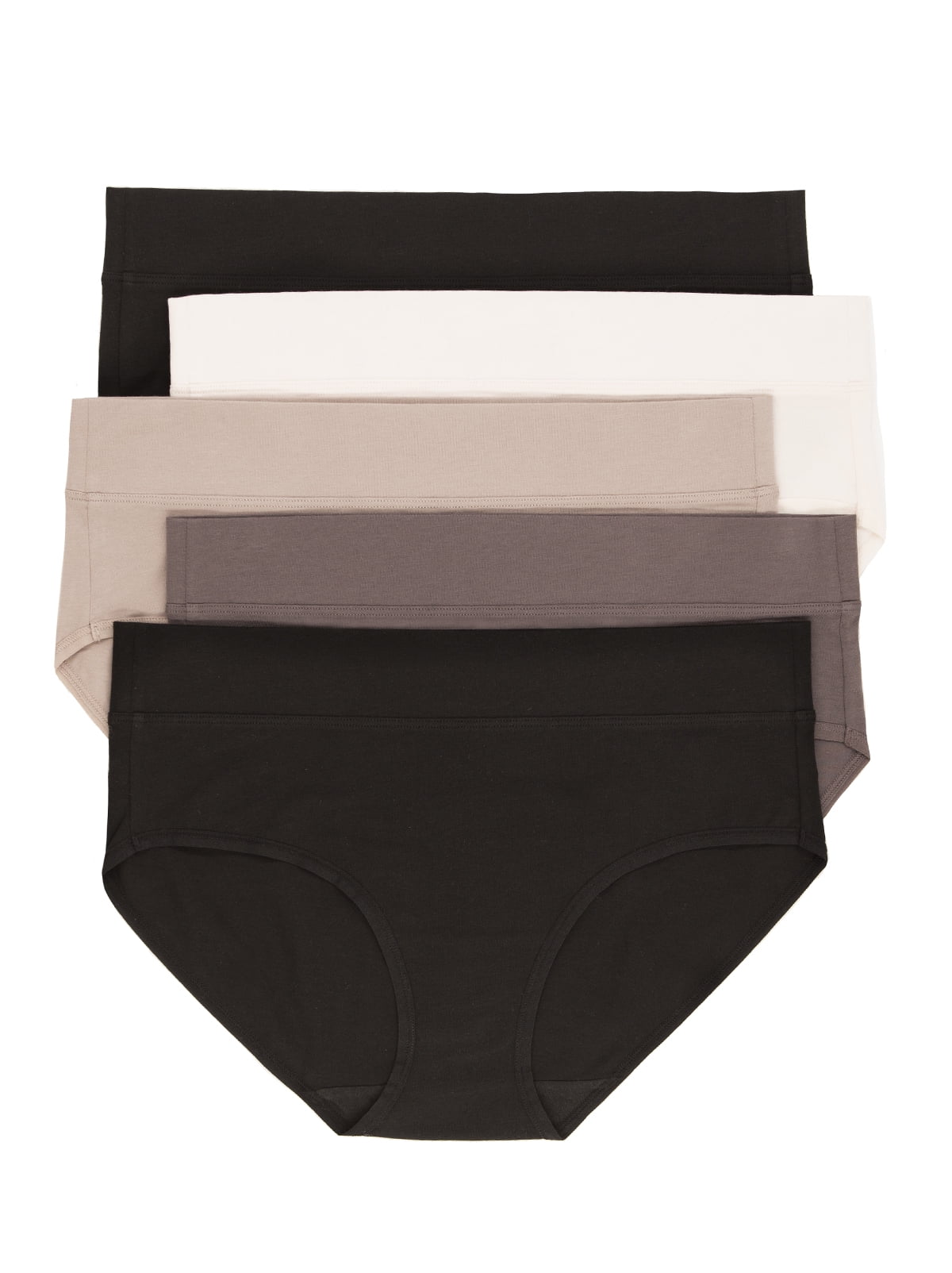 Felina | Pima Cotton Hipster Panty | 5-Pack (Classic, Small)