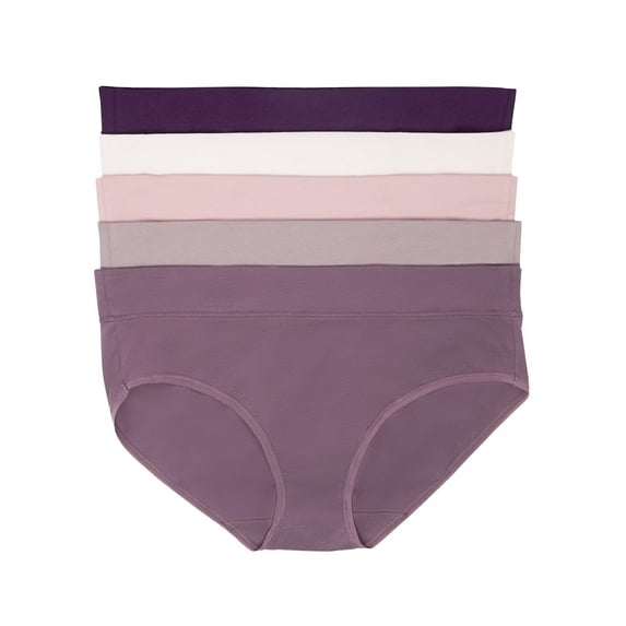 Felina Pima Cotton Hipster - Seamless Cotton Underwear for Women - Soft and Breathable Womens Underwear (Twilight Dreams, X-Large)