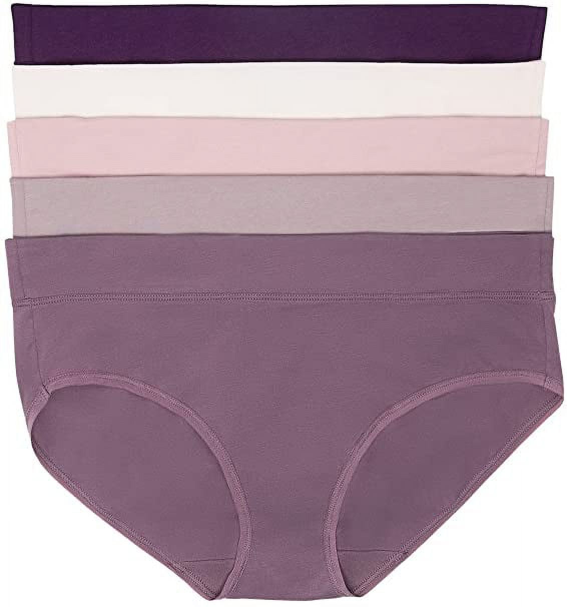 Soma Women's Cotton Modal Hipster Underwear In Mystery Purple Size Xs