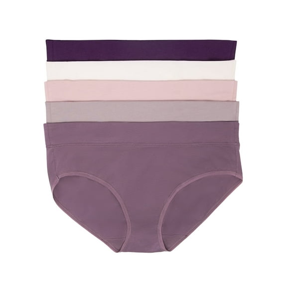 Felina Pima Cotton Hipster - Seamless Cotton Underwear for Women - Soft and Breathable Womens Underwear (Twilight Dreams, Small)