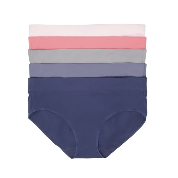 Felina Pima Cotton Hipster - Seamless Cotton Underwear for Women - Soft and Breathable Womens Underwear (Italian Garden, Medium)