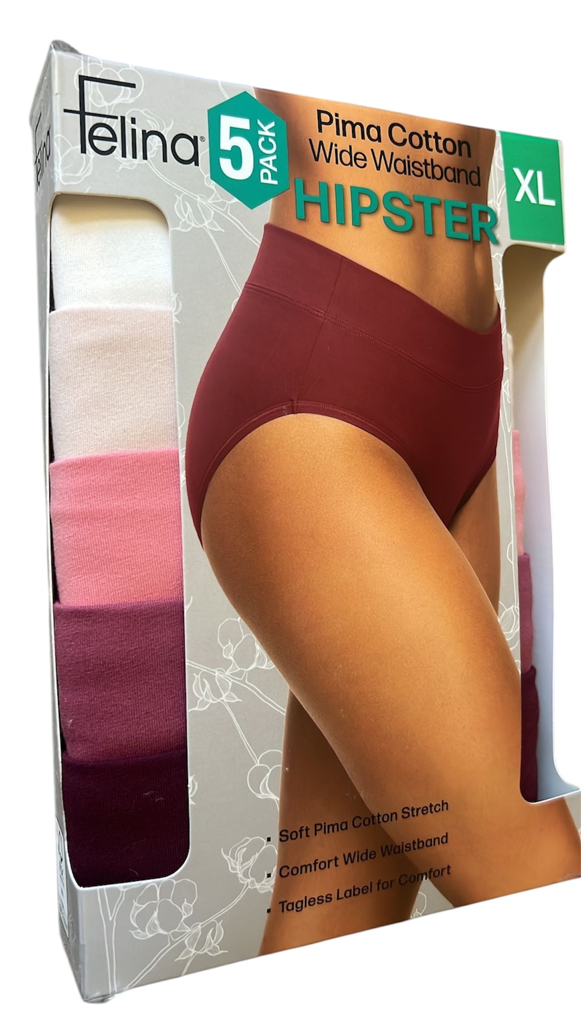 Felina | Pima Cotton Hipster Panty | Biancheria Intima Da Donna - Foto 10