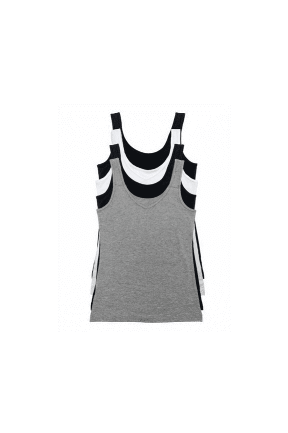 Reversible Cotton Modal Tank Top 4-Pack Small/4-6