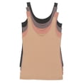 thumbnail image 1 of Felina Reversible Cotton Womens Tank Top | 4-Pack, 1 of 7