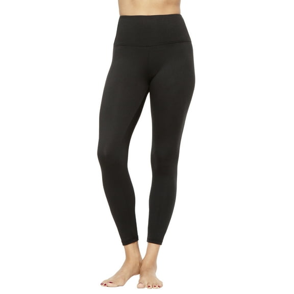 Felina - Shapebooster High-Waisted Ankle Length Leggings for Women - Comfortable Activewear (Black, X-Small)