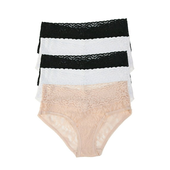 Felina Signature Stretchy Lace Low Rise Hipster 5-Pack | Panty