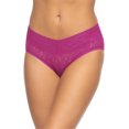 thumbnail image 1 of Felina Signature Stretchy Lace Low Rise Hipster | Panty (Vivid Viola, Large), 1 of 2