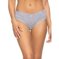 thumbnail image 1 of Felina | Signature Stretchy Lace Low Rise Hipster | Panty (Xenon Blue, Large), 1 of 2