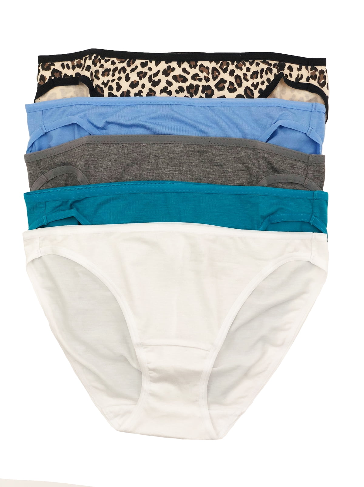 Felina Smooth Low Rise Bikini Panties - Seamless Underwear for Women,  Panties for Women (5-Pack) 