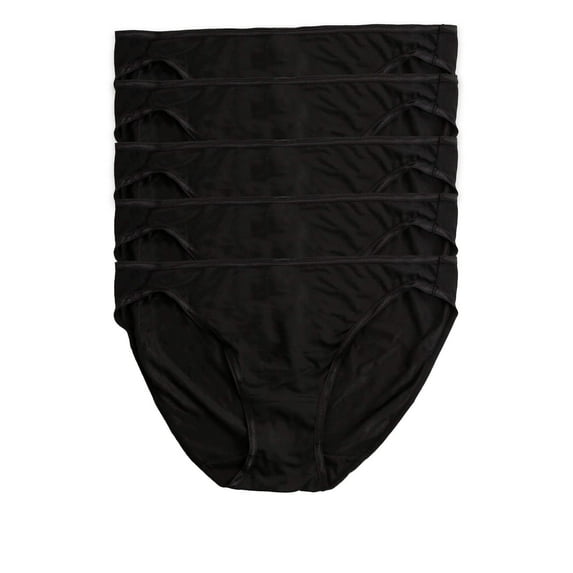 Felina Smooth Low Rise Bikini Panties - Seamless Underwear for Women, Panties for Women (5-Pack)