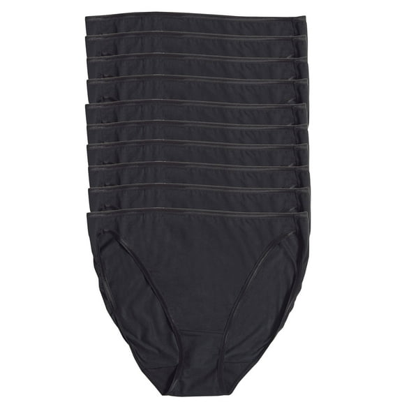 Felina | So Smooth Modal Hi Cut Panty | Hi Leg Opening | 10-Pack