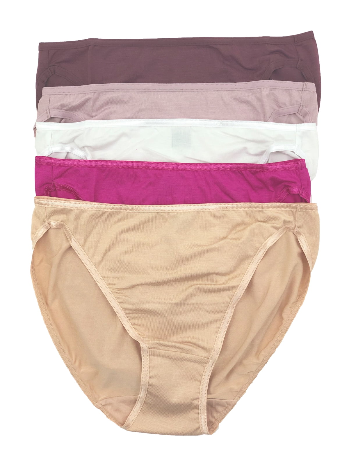 Felina So Smooth Modal Hi Cut Panty Hi Leg Opening Panties for