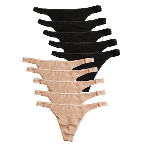 Felina | So Smooth Modal Low Rise Thong | Panty | 10 Pack