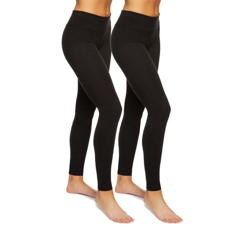 Felina Women's Lurra Capri Leggings (Black, Large)
