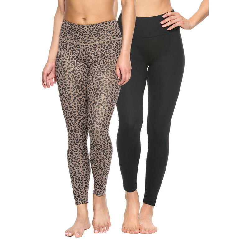 Felina Ladies’ 1 OR 2 PACK Wide Waistband Sueded Lightweight Legging