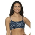 thumbnail image 1 of Felina - Super Soft Modal Bralette - Adjustable Straps, Moisture Wicking Lounge Bralette (Bandana, Medium), 1 of 4