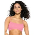 thumbnail image 1 of Felina - Super Soft Modal Bralette - Adjustable Straps, Moisture Wicking Lounge Bralette (Begonia Pink, X-Large), 1 of 2