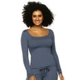 thumbnail image 1 of Felina | Velvety Soft Scoop Neck L/S (Vintage Indigo, Large), 1 of 2
