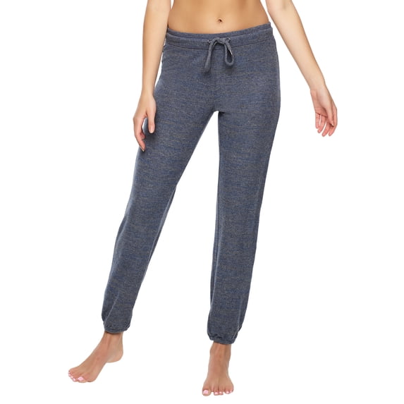 Felina | Victoria Drawstring Jogger Pant | Elasticized Cuffs | Lounge (Blue Olive, Small)