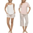 thumbnail image 1 of Felina Women's 4-piece PJ Pajama Set 2X, 1 of 1