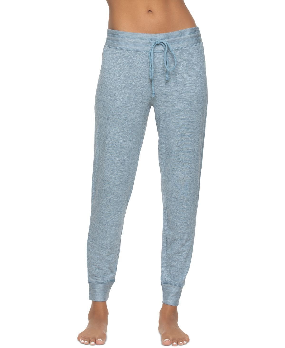 Felina Women's Extra Cozy Pull-On Jogger Pajama Pants Gray Medium