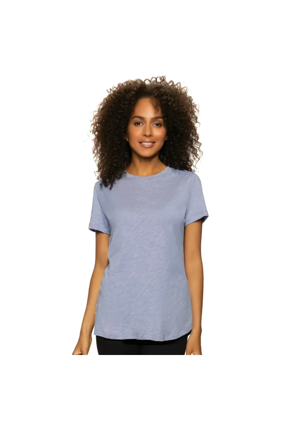 Jersey Crew Neck T-Shirt (Silver Bullet, Medium)