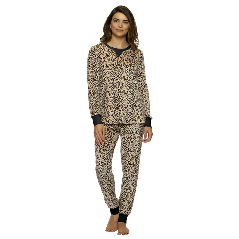 Felina Women's 3-Piece Pajama Lounge Set With Top Jogger Pants