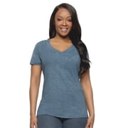 Felina - Womens Slub Jersey V-Neck Tunic - Lightweight Casual Top, Cotton Modal Blend